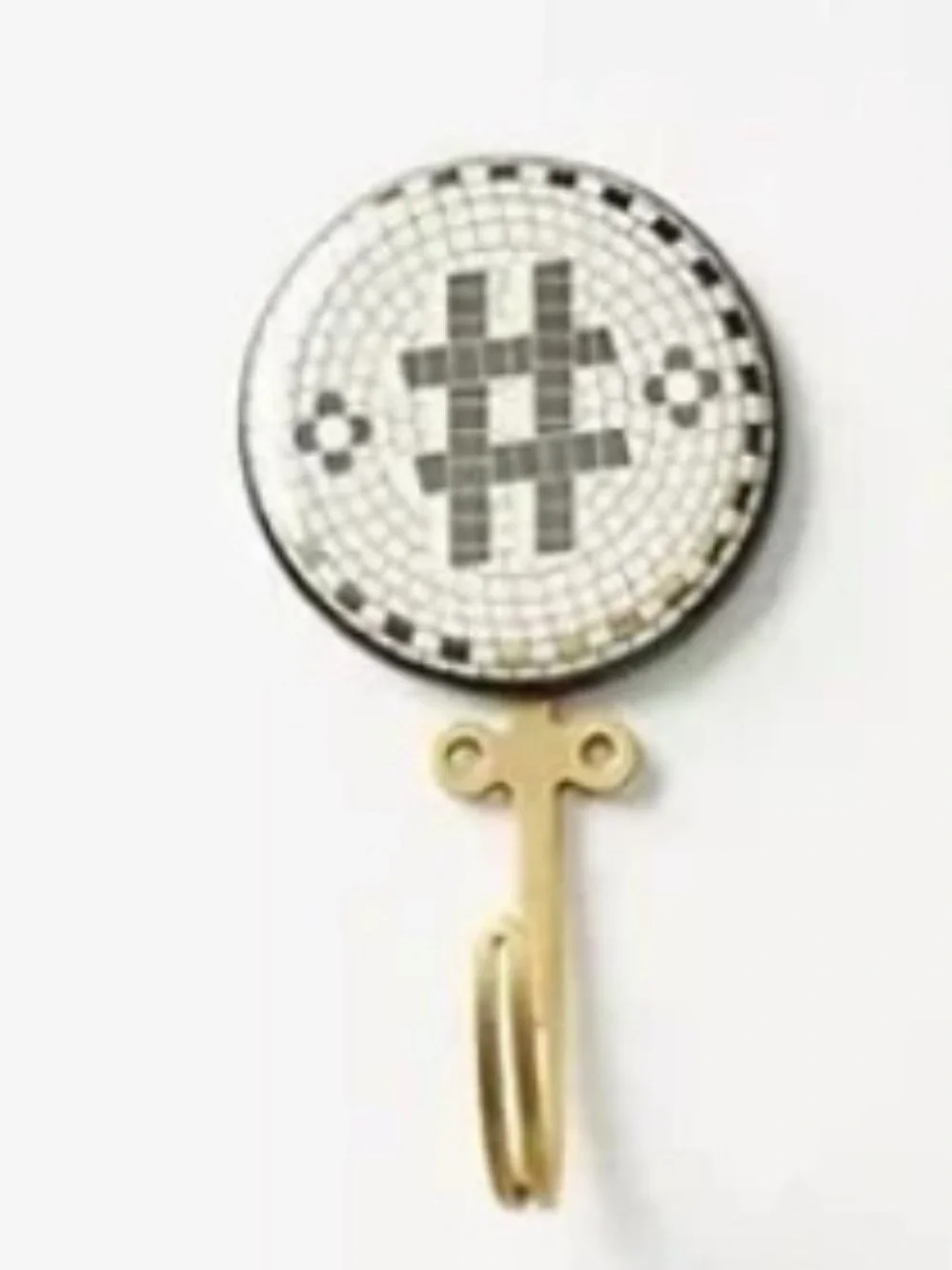 NWOT Bistro Tile Monogram Hook
